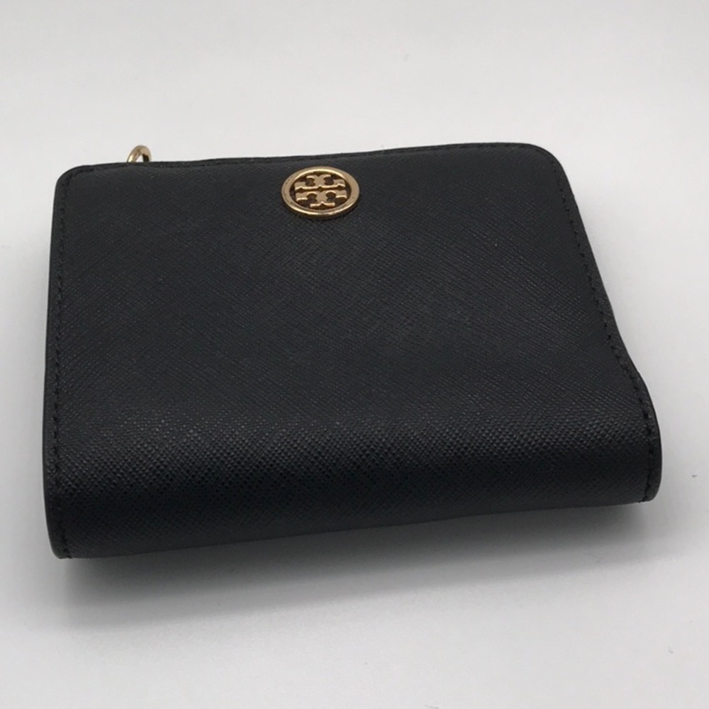 EUC TORY BURCH ROBINSON BLACK WALLET - Picture 16 of 16